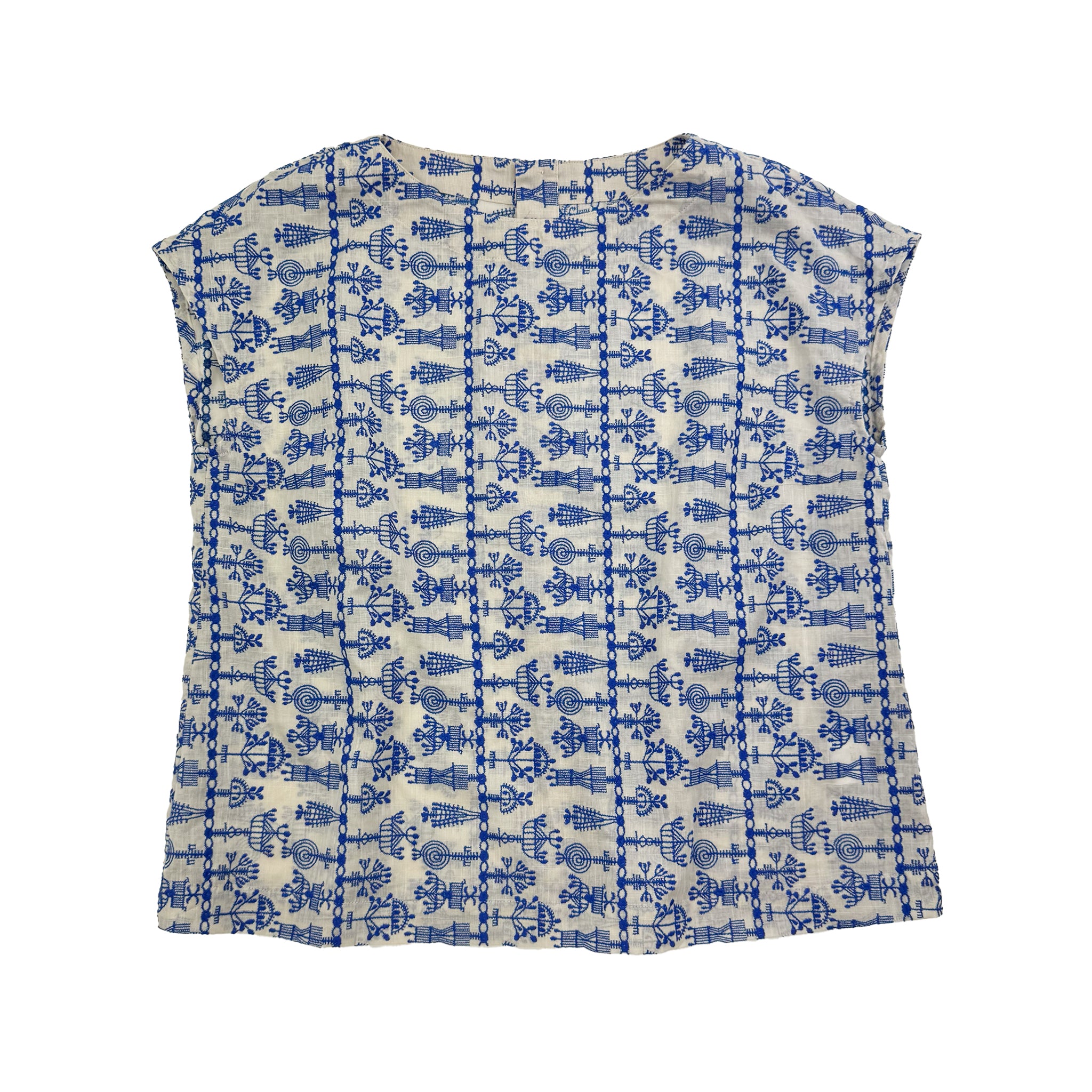 nuno. ヌーノ コットンオーガンジーフリルベスト Tops – nuno-shopping