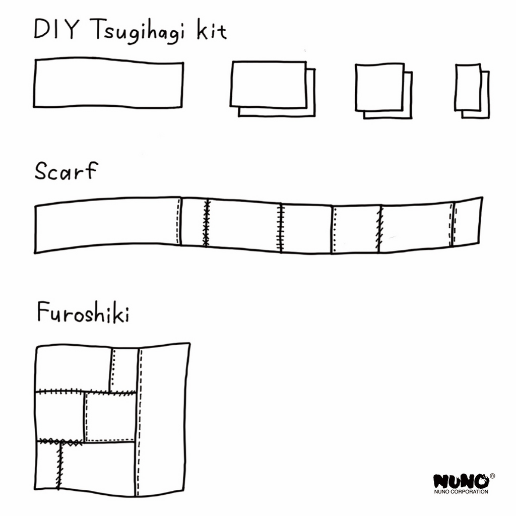 Nuno Mask Pattern NUNO DIY Wrap Kit – nuno-shopping